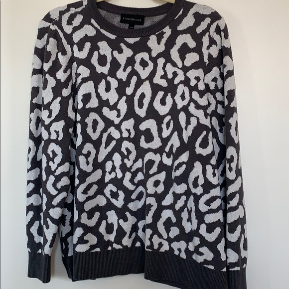 Lane Bryant Sweaters - Leopard print sweater